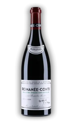 botella de vino Romanee 57